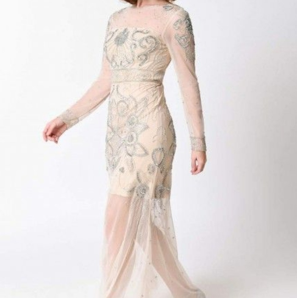 Unique Vintage flapper gown
